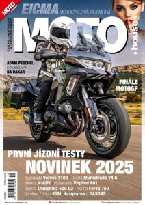 obálka časopisu Motohouse 12/2024