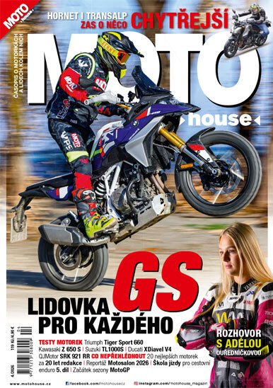 obálka časopisu Motohouse 4/2026