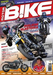 obálka časopisu MotorBike 10/2022