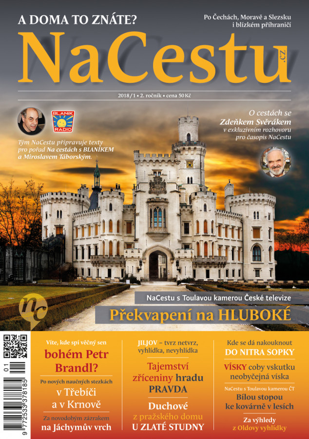 obálka časopisu NaCestu 1/2018