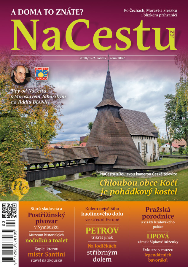 obálka časopisu NaCestu 3/2018