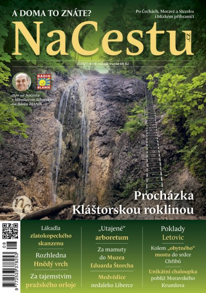 obálka časopisu NaCestu 7-8/2025