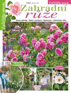 obálka časopisu Naše krásná zahrada speciál 4/2022 - Zahradní růže
