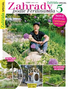 obálka časopisu Naše krásná zahrada speciál 3/2023 - Zahrady podle Ferdinanda 5