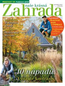 titulní strana časopisu Naše krásná zahrada 2021//11