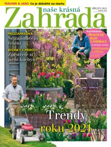 obálka časopisu Naše krásná zahrada 3/2021