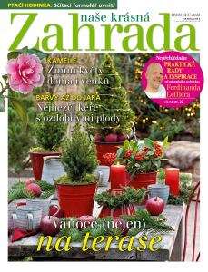 obálka časopisu Naše krásná zahrada 12/2022