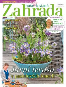 obálka časopisu Naše krásná zahrada 2/2022