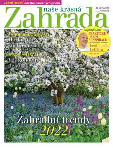 obálka časopisu Naše krásná zahrada 4/2022