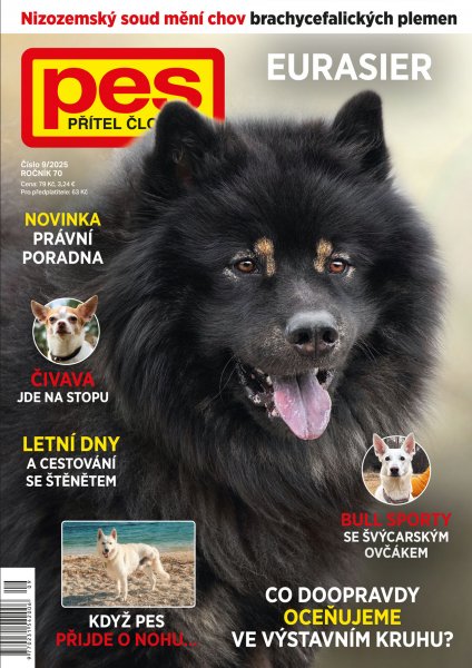 obálka časopisu Pes přítel člověka 9/2025