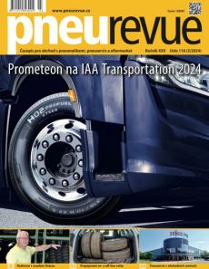 obálka časopisu Pneu revue 3/2024
