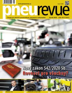 obálka časopisu Pneu revue 1/2021