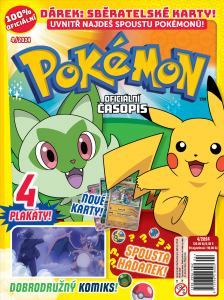 obálka časopisu Pokémon (Egmont) 4/2024