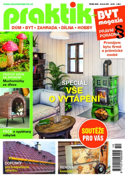 obálka časopisu Praktik 10/2025