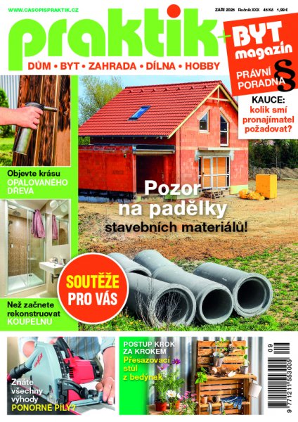 obálka časopisu Praktik 9/2025