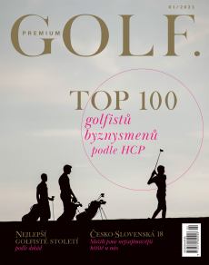 obálka časopisu Premium Golf 1/2021