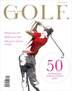 obálka časopisu Premium Golf 2/2021