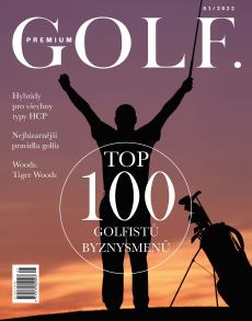 obálka časopisu Premium Golf 1/2022