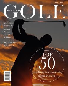 obálka časopisu Premium Golf 2/2022