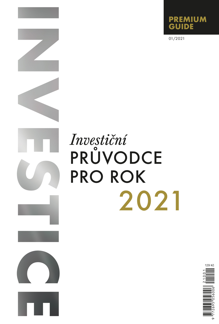obálka časopisu Premium Guide Investice 1/2021