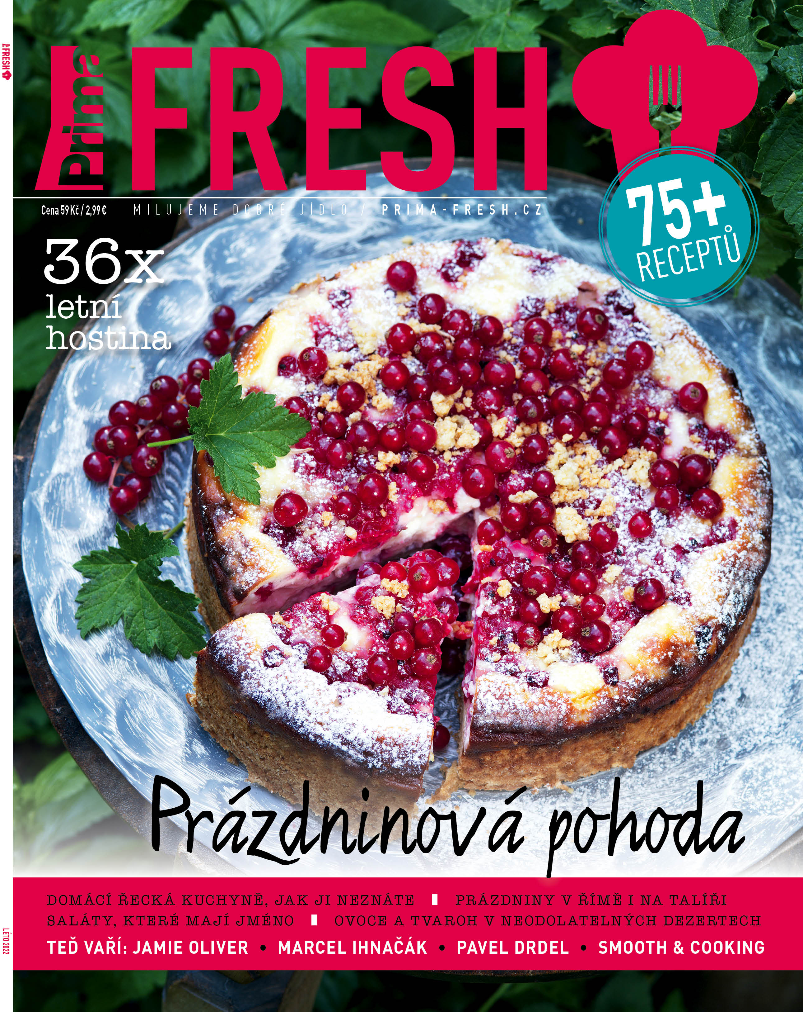 obálka časopisu Prima FRESH 2/2022