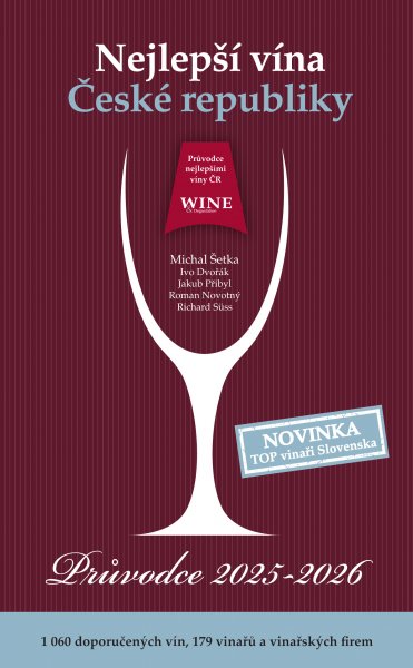 obálka časopisu Průvodce nejlepšími víny 2025-2026