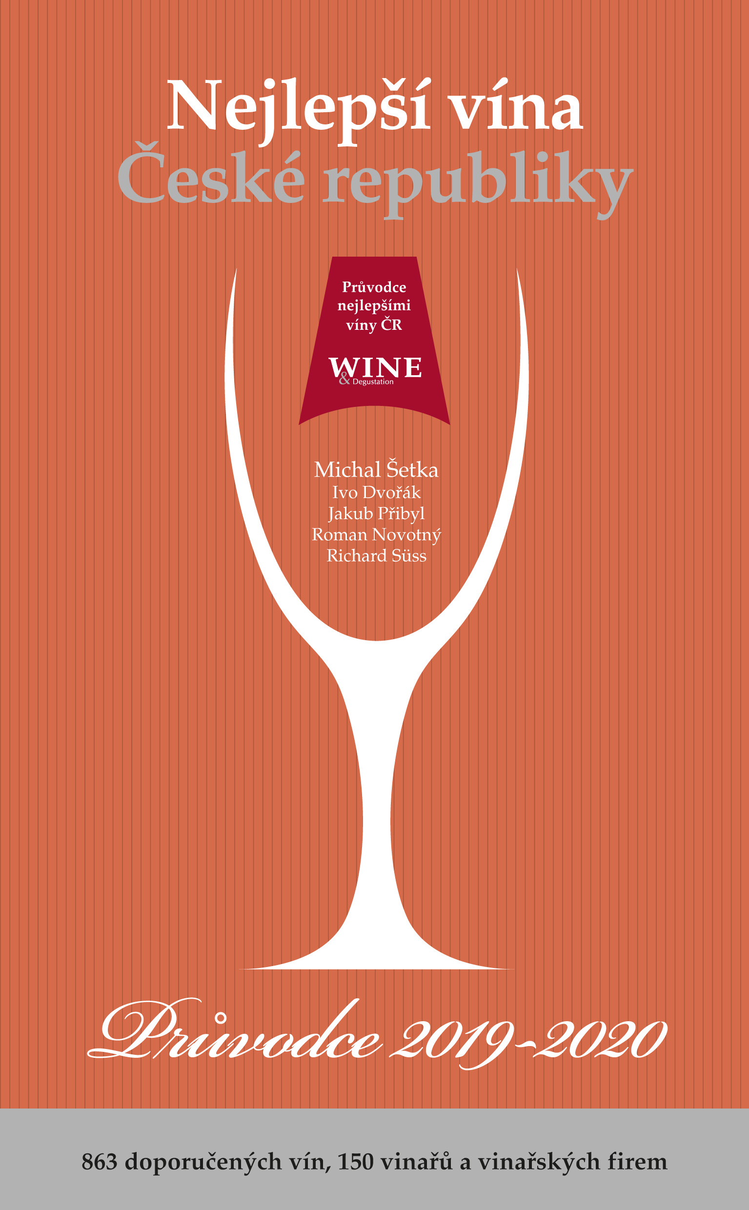 obálka časopisu Průvodce nejlepšími víny Průvodce víny 2019-2020