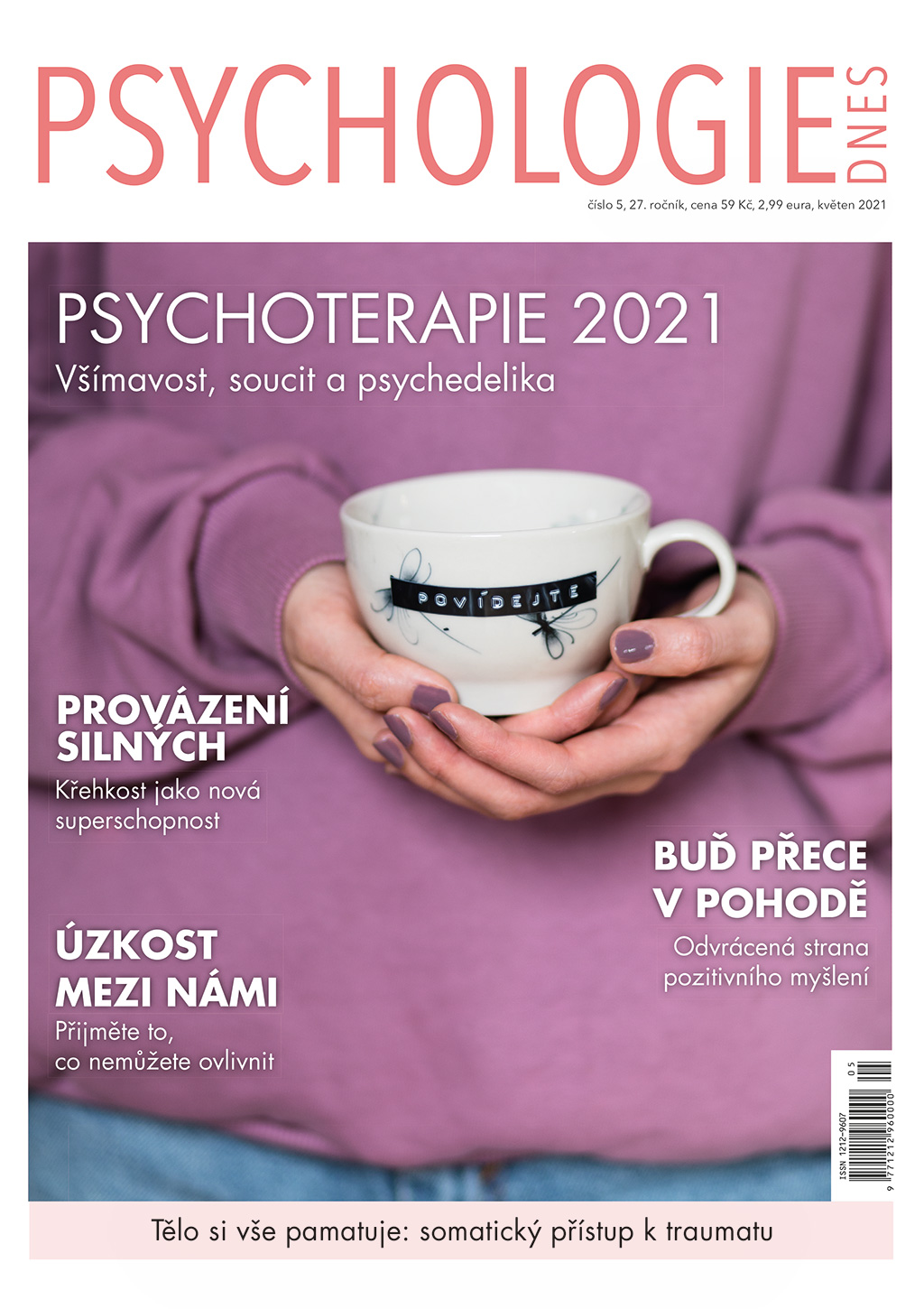 obálka časopisu Psychologie dnes 5/2021