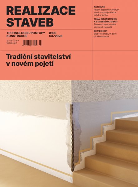 obálka časopisu Realizace staveb 3/2026