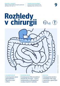 obálka časopisu Rozhledy v chirurgii  9/2024