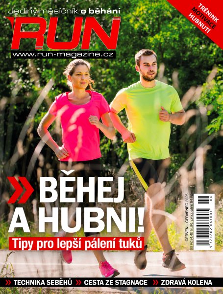 obálka časopisu RUN 6-7/2025