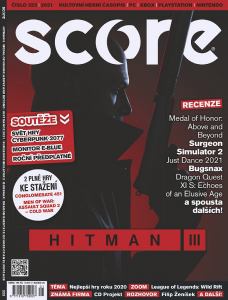 obálka časopisu Score 323/2021