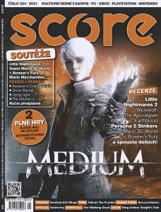 titulní strana časopisu Score 2021//324