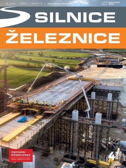 obálka časopisu Silnice a železnice 4/2023