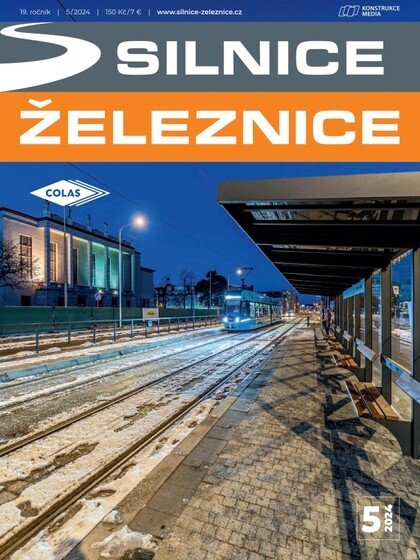 obálka časopisu Silnice a železnice 5/2024