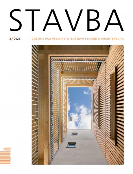 obálka časopisu Stavba 2/2026