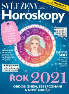 obálka časopisu Svět ženy speciál Horoskopy 2021