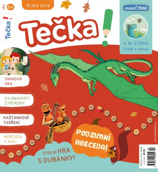 obálka časopisu Tečka! 10/2019