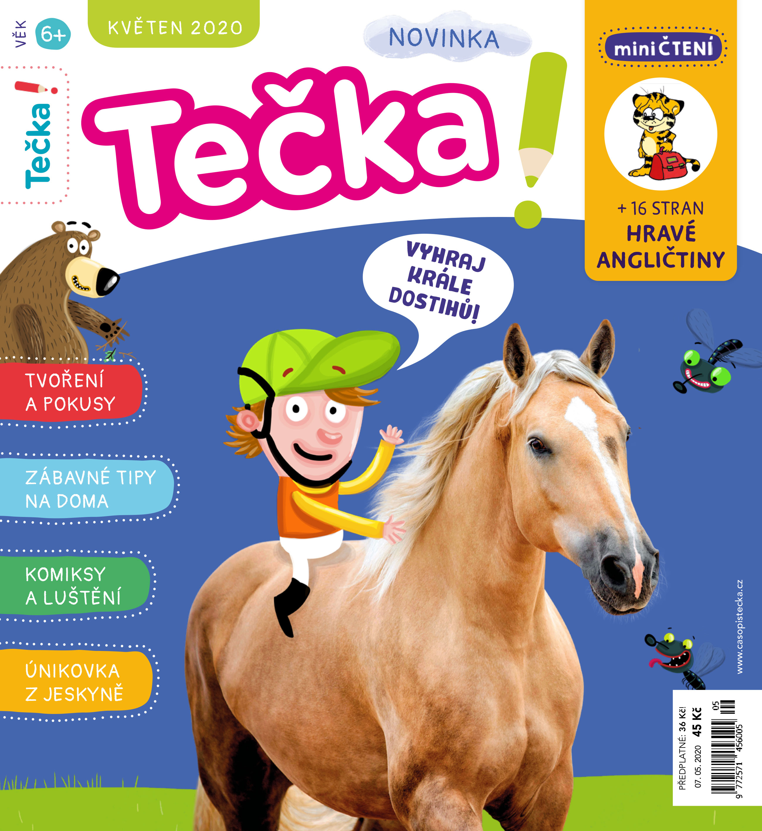obálka časopisu Tečka! 5/2020