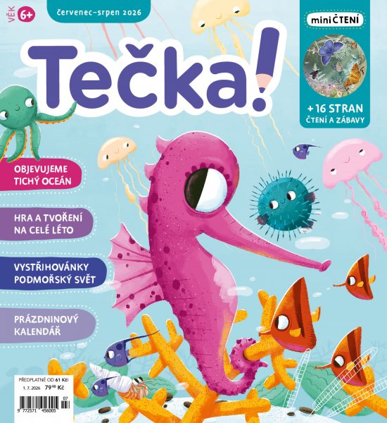 obálka časopisu Tečka! 7-8/2026
