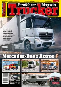 obálka časopisu Trucker 1-2/2021