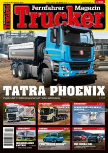 obálka časopisu Trucker 11/2021