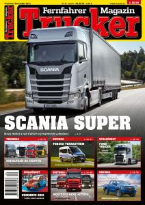 obálka časopisu Trucker 12/2021