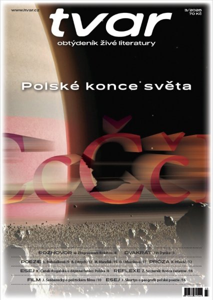 obálka časopisu Tvar 3/2026