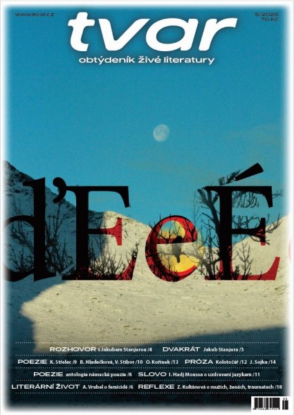 obálka časopisu Tvar 5/2026