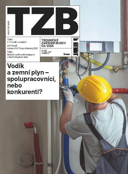 obálka časopisu TZB Haustechnik 3/2025