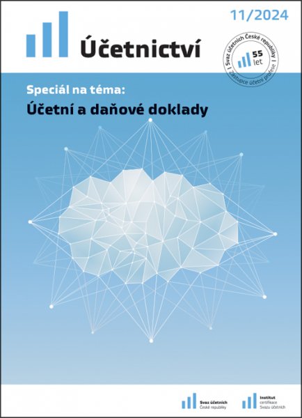 obálka časopisu Účetnictví 11/2024