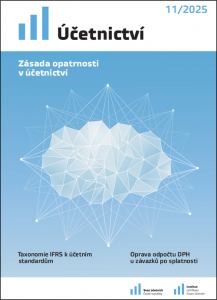 obálka časopisu Účetnictví 11/2025