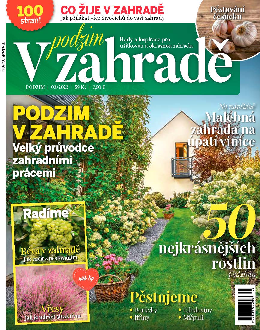 obálka časopisu V Zahradě 3/2022