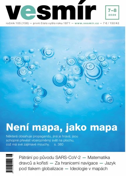obálka časopisu Vesmír 7-8/2026